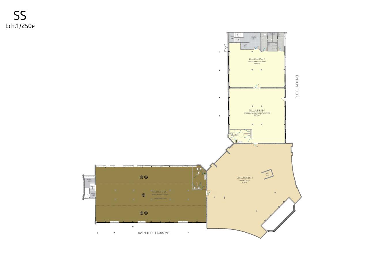 Bureau Wasquehal 4381m² Location bureau Wasquehal Nord OLBUR2201975 8